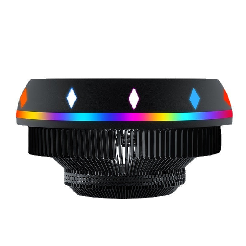 Silent RGB LED Air CPU Cooler Fan