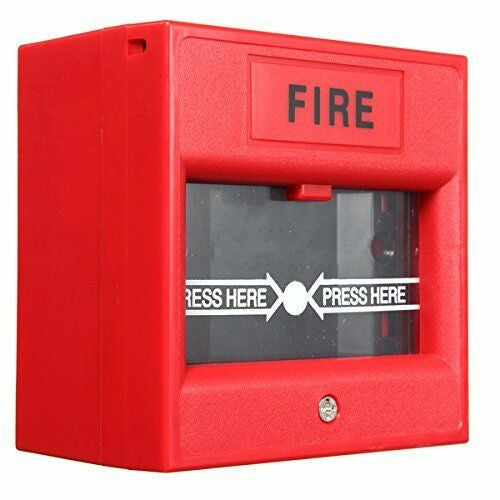 Glas Notfall Feuer Alarm