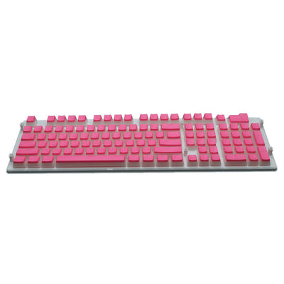 Pudding 108 Tasten Double Skin Pudding Cream PBT104 Zweifarbige Mechanische Tastatur Durchscheinende Tastenkappe