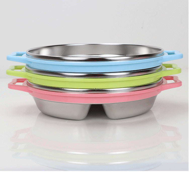 Stainless Steel Children Tableware Baby Creative Dinner Set