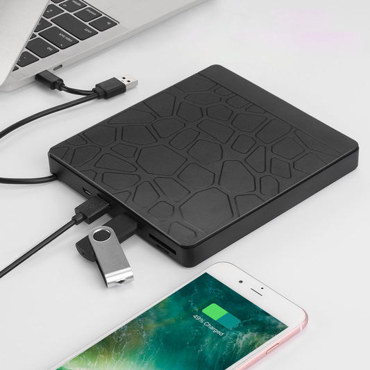 Multifunctional external optical drive 5-in-1