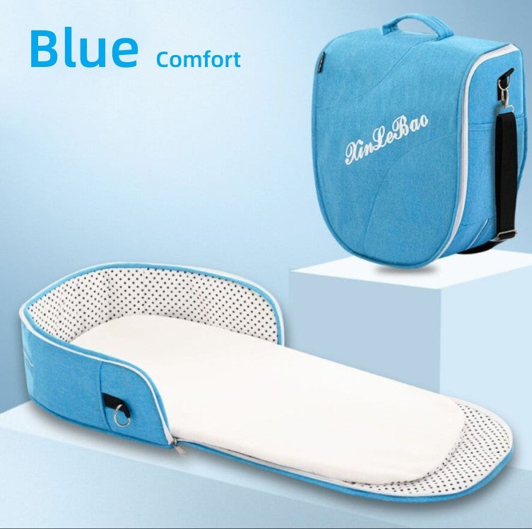 Baby portable removable bed with mosquito net