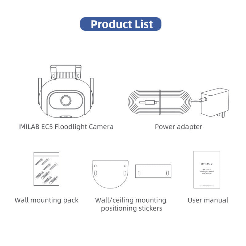 EC5 Wi-Fi Smart Security System Kit