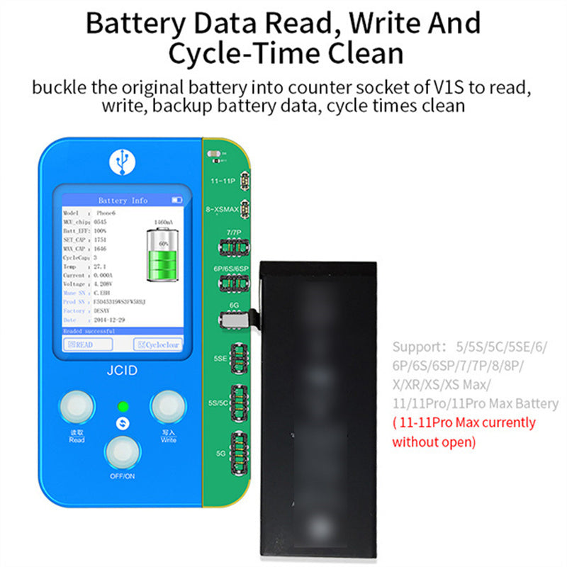 Original Color Repair Instrument Battery Lattice Line Face Ic Detector