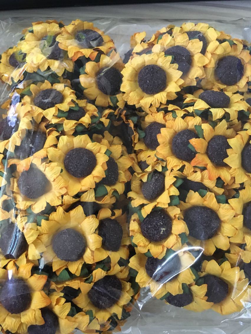 Wedding Candy Box Accessories Small Sunflower Bouquet