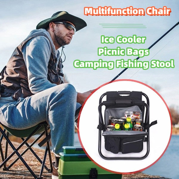 Multifunctional outdoor folding chair