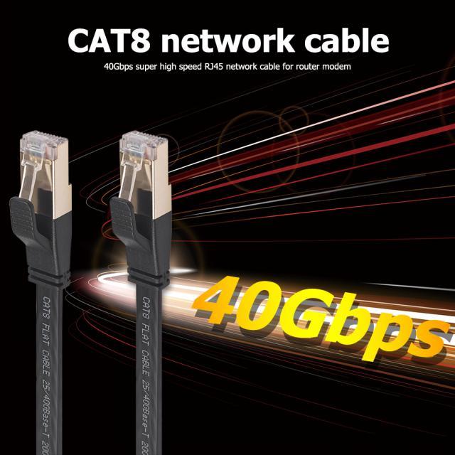 Ethernet Cable 40Gbps Cat8 SFTP LAN Patch Cable