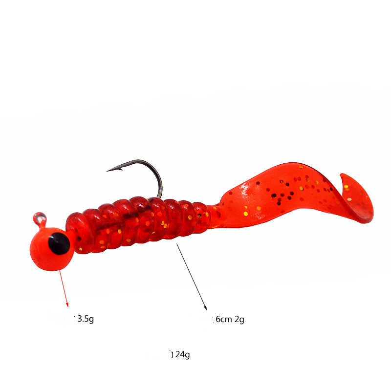 Soft Lure Bionic Lead Head Hook Fishing Tackle