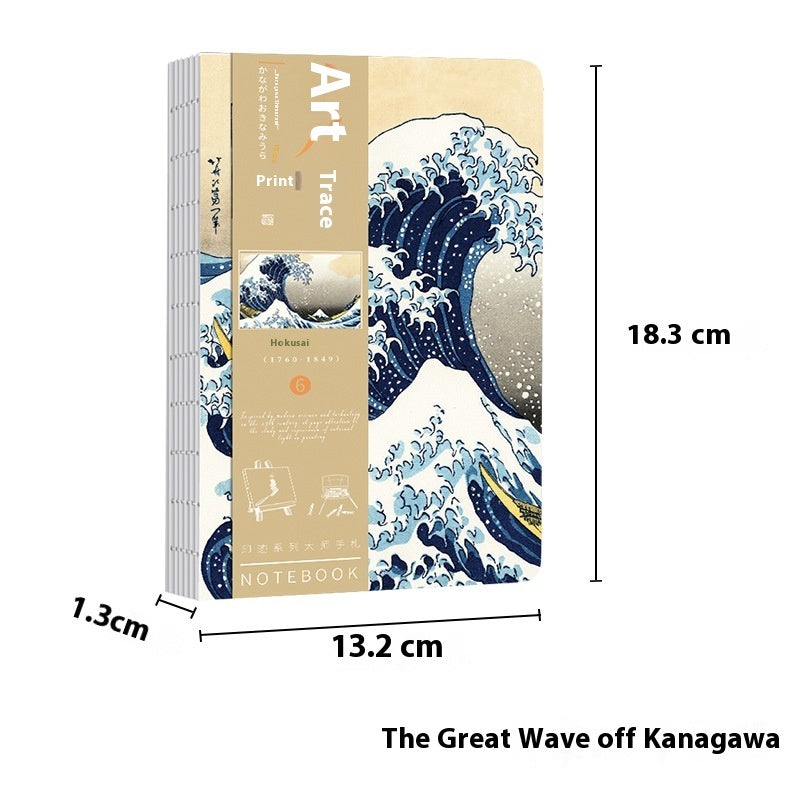 Ukiyo-e Series Kanagawa Surfing Village Retro Artist Ledger