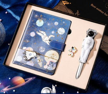 Galaxy Dream Malvorlagen Notizbuch Niedlicher Cartoon Astronaut