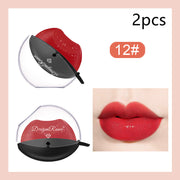 Lazy Lips Pearlescent Glitter Lippenstift ist nicht leicht zu verblassen, warm und feuchtigkeitsspendende Lippenstift