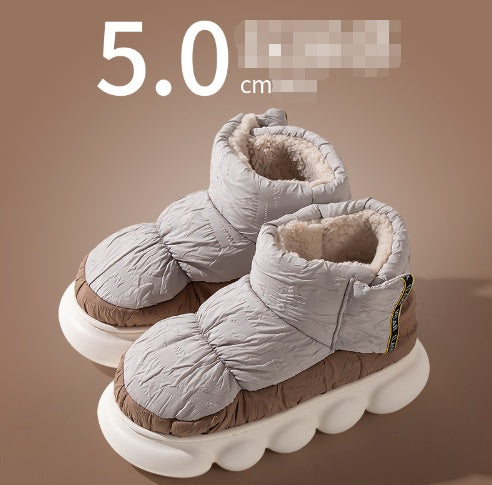 Cotton Slippers Non-Slip Flat Shoes