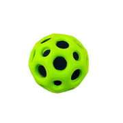 Lochball, weicher Hüpfball, Mondform, poröser Hüpfball, ergonomisches Design