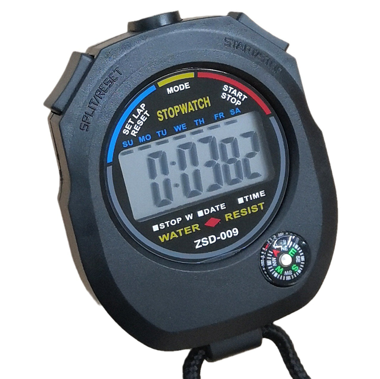 Two Multi-functional Outdoor Fitness Stopwatch