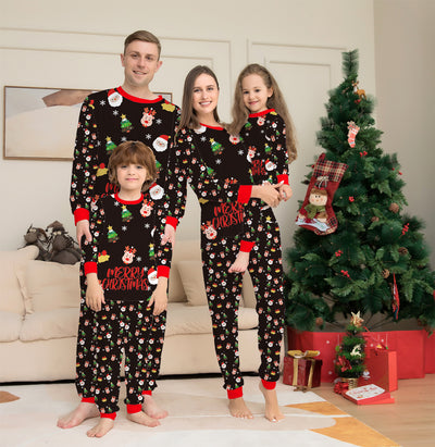 Passender Weihnachtspyjama für die ganze Familie, Weihnachtspyjama für die ganze Familie, Weihnachts-PJS, Weihnachtsnachtwäsche