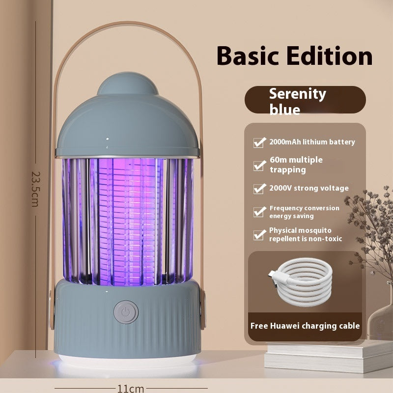 Electric Shock Mosquito Killing Lamp Indoor Outdoor Camping Mosquito Killer