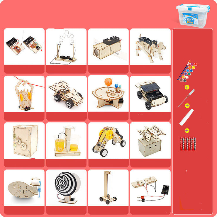 Physikalische Wissenschaft und Technologie Kleines Produktionskit Ausrüstung Experimentelles Materialpaket