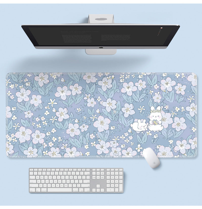 Flower Mouse Pad Super Cute Cartoon Laptop Keyboard Pad