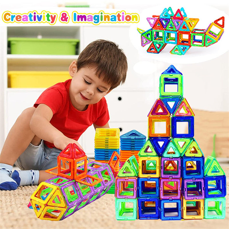 Magnetic Building Blocks DIY Magnets Toys for Children