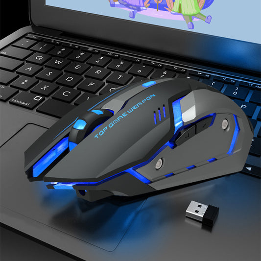 Wireless Charging Quiet Gaming Mouse