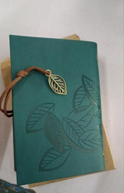 Vintage Leaf Notepad Diary