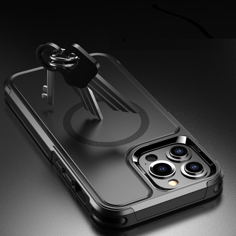 Anti-fall With Magnetic Two-proof Mobile Phone Case