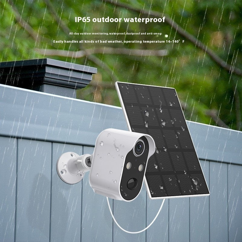 Household 4G Wireless Monitoring Solar Power Low Power Battery Camera