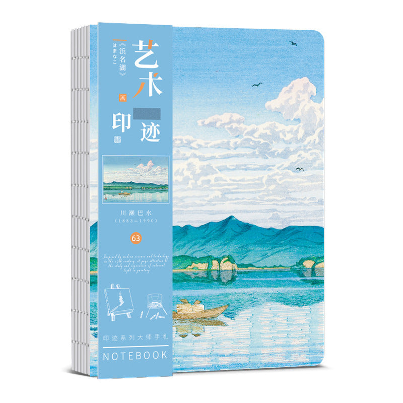 Ukiyo-e Series Kanagawa Surfing Village Retro Artist Ledger