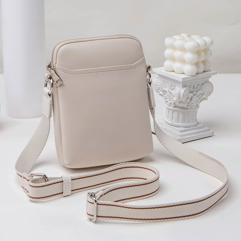 Solid color, simple, small shoulder bag