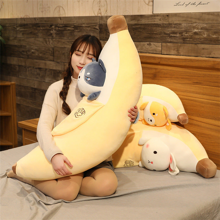 Creative Peeling Banana Plush Toy