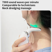 Hals Gesicht Schönheit Gerät Bunte LED Photon Therapie Haut Straffen Reduzieren Doppelkinn Anti Falten Entfernen Lifting Massager