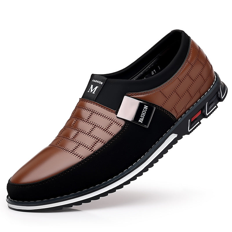 Slip-on Four Seasons Übergrößen Freizeitschuhe aus Leder