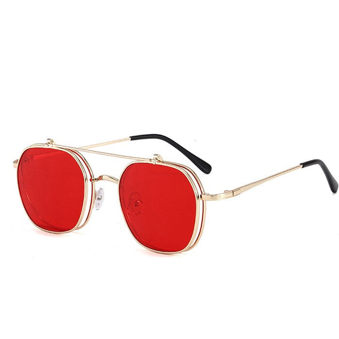 Personalized Flip Dual-use Double-layer Sunglasses