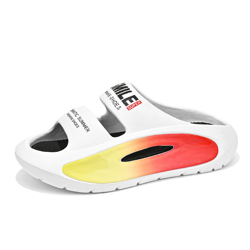 Live Broadcast Casual Couple Beach Sports Trendy National Slippers