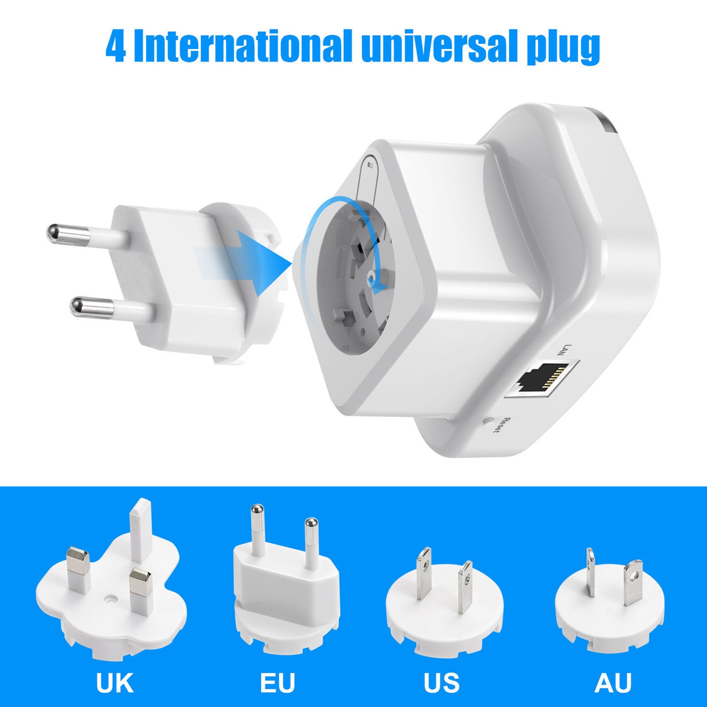 WIFI Signal WLAN Routing Network Extender Start Improvement