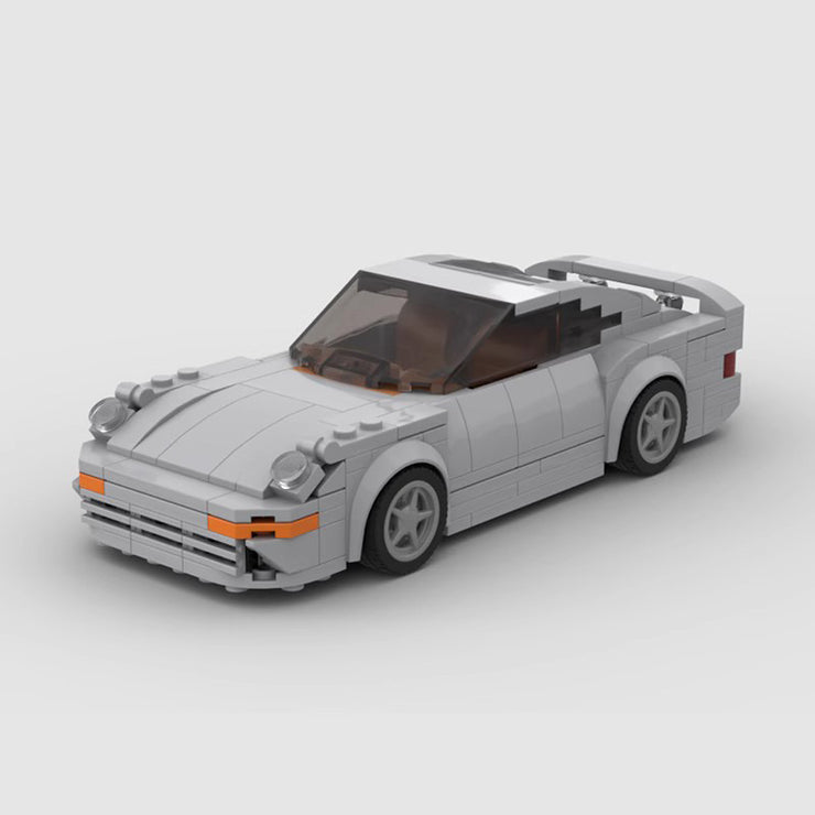 Bausteine für MOC-74341 Fahrzeuge Porsche Rennwagen-Teile Puzzle