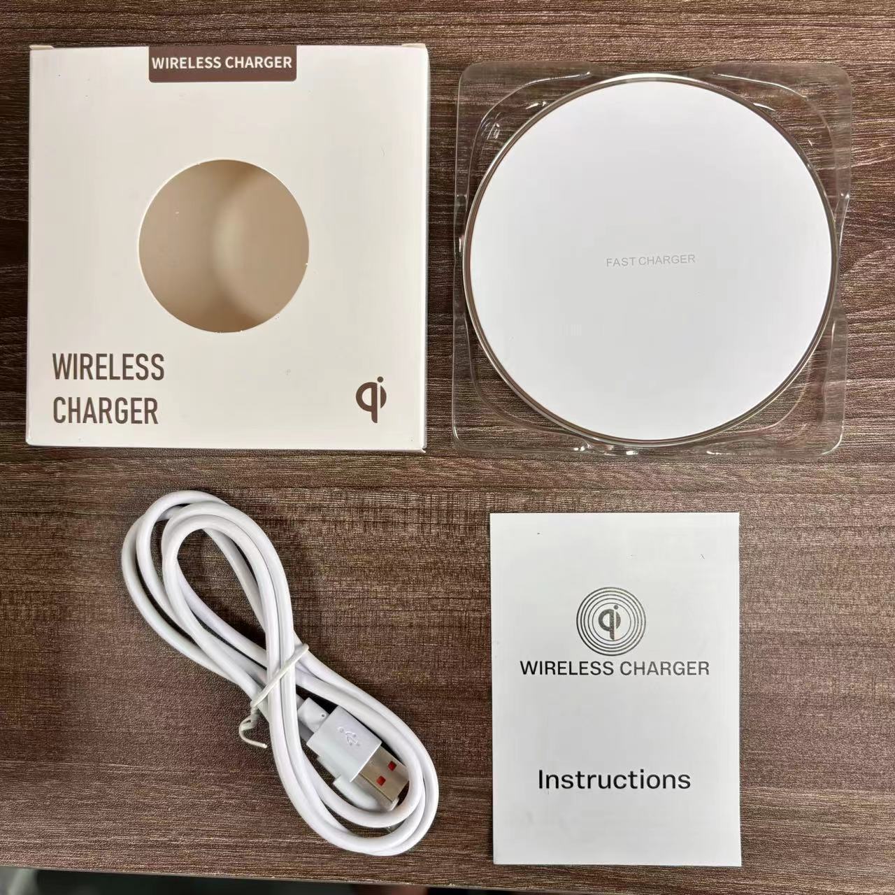 Wireless Phone Charger Disc Aluminum alloy