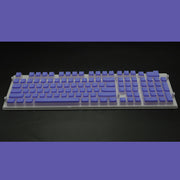 Pudding 108 Tasten Double Skin Pudding Cream PBT104 Zweifarbige Mechanische Tastatur Durchscheinende Tastenkappe