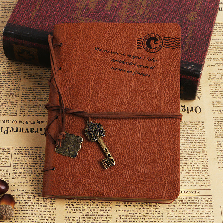 Creative Retro Bound Faux Leather Diary