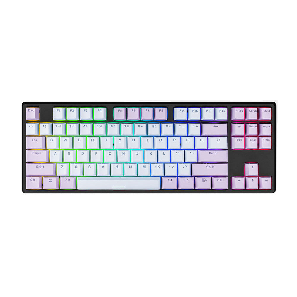 MK8 Mechanical Keyboard RGB Office Backlit Blue Red G Yellow Axis Jiadalon