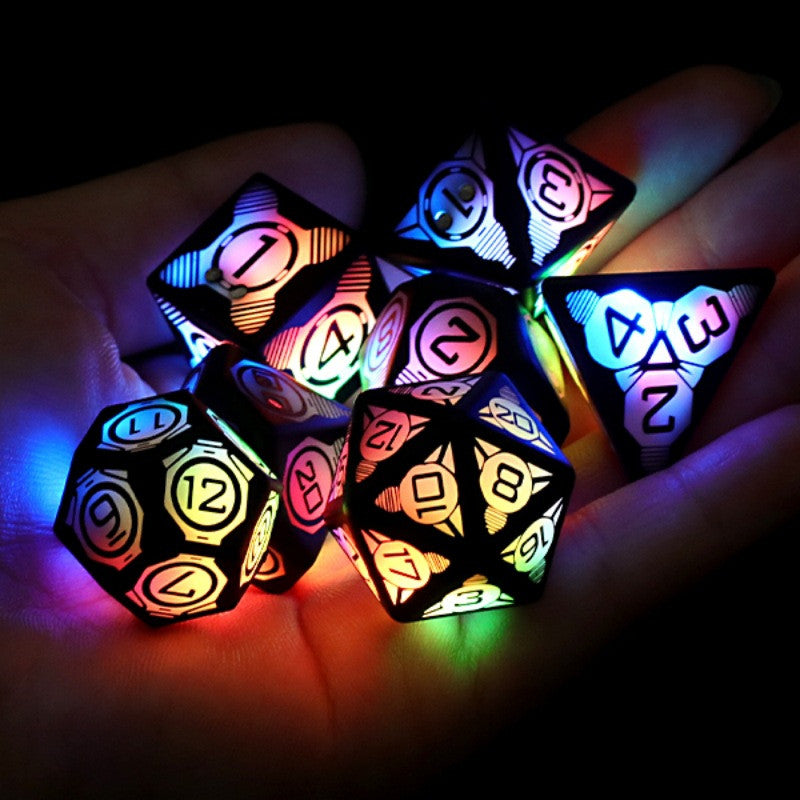 Charging Luminous Dice Chip LED