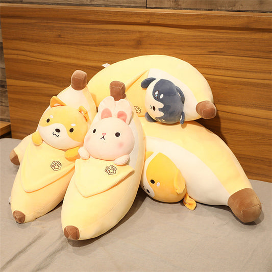 Creative Peeling Banana Plush Toy