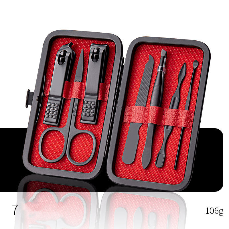 Professional scissors and nail clippers set