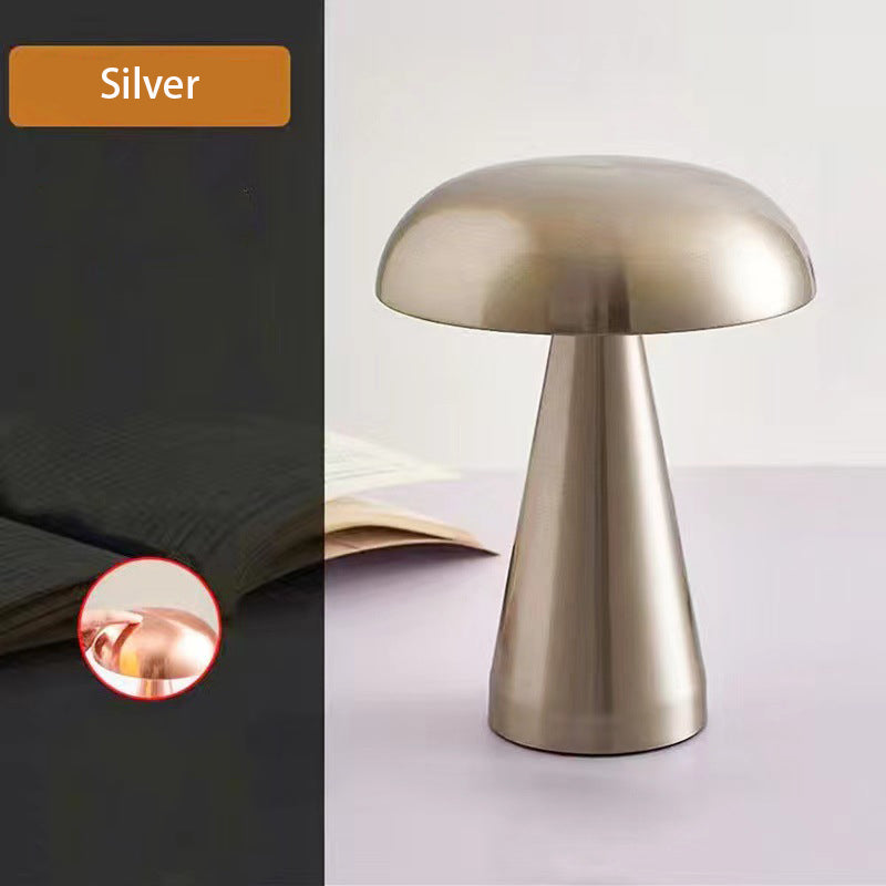 Retro New Bar Table Lamp Rechargeable Learning Special Touch Eye Protection Bedroom Desktop Reading Atmosphere Night Light 