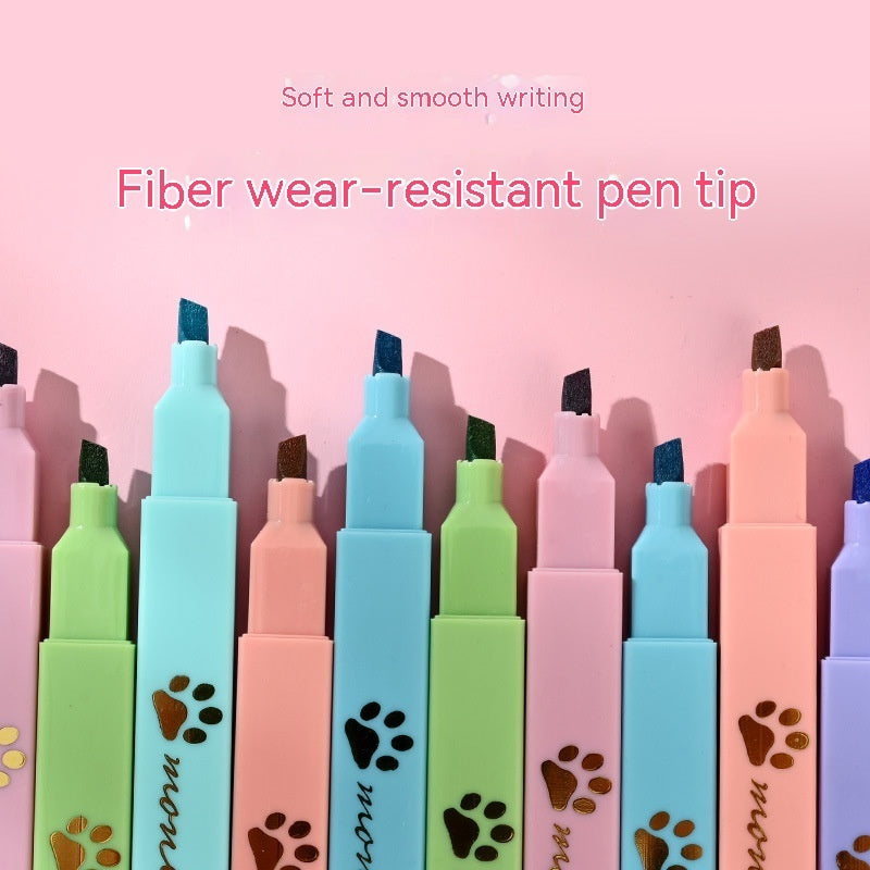 Cat's Paw Fluorescent Marking Pen Suit