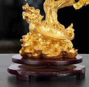 Citrine kleine Wasser Schildkröte Geldbaum Feng Shui Glücksbaum dekorative Ornamente