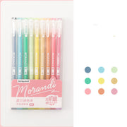 Retro Set Student Notizen süße Mädchen japanische Farbe Gel Stift