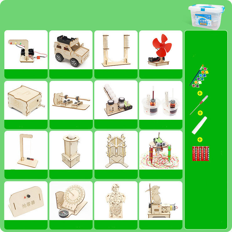 Physikalische Wissenschaft und Technologie Kleines Produktionskit Ausrüstung Experimentelles Materialpaket