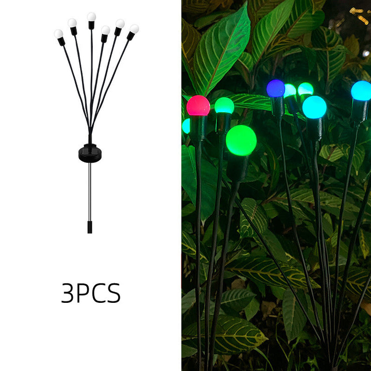 Simulation Firefly Solar Licht Outdoor Garten Dekoration Rasen Landschaft Lampe Weihnachten Decor Solar LED Lichter Outdoor Garten Lichter