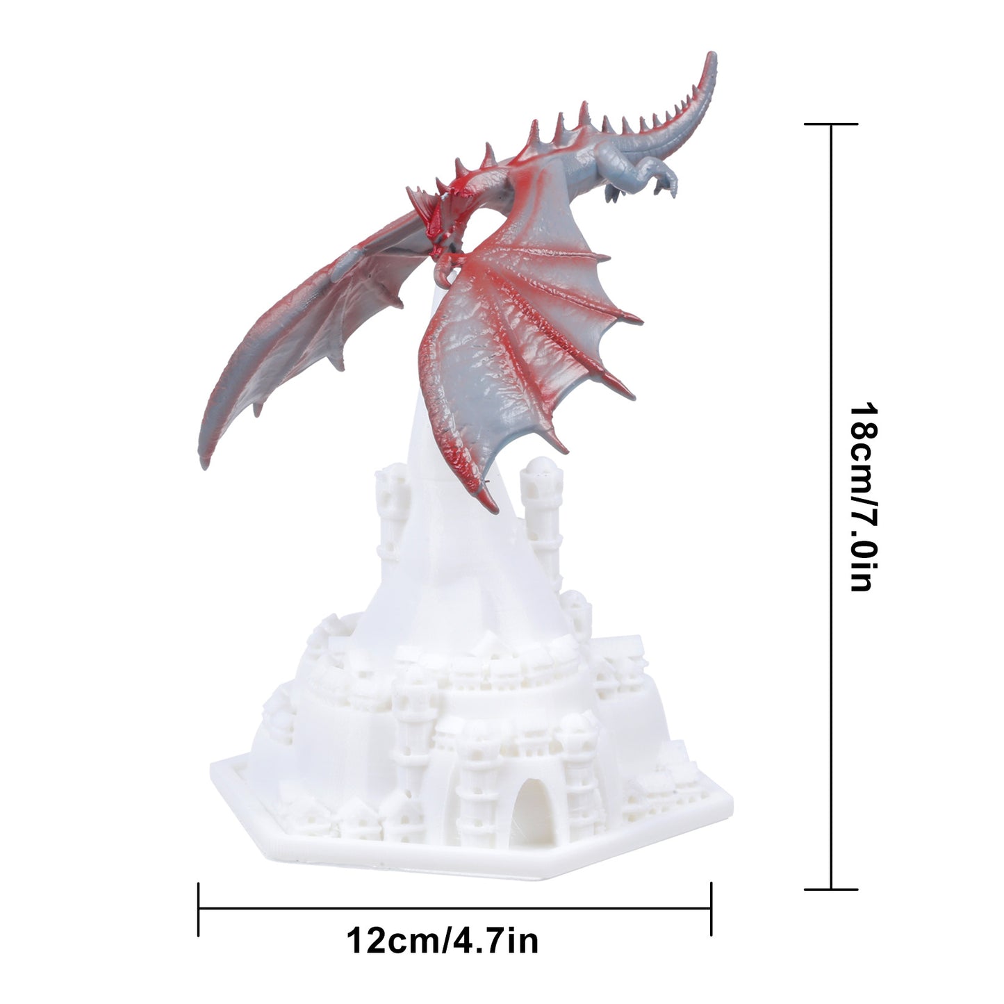 Dynamic Balance Dragon Desk Lamp 3D Printing